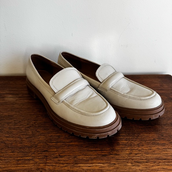Madewell the Bradley lug sole loafer in leather - Picture 2 of 9